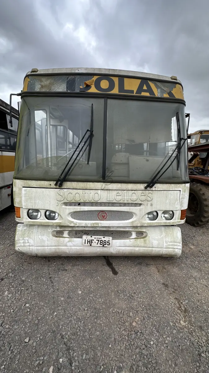 LOTE 006 - SUCATA - ONIBUS ESCOLAR M.BENZ COMIL SVELT U