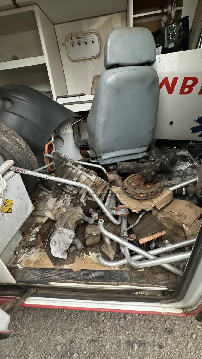 LOTE 001 - SUCATA - FIAT/DUCATO MC ROTAN AMBULÂNCIA