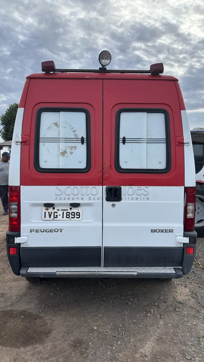 LOTE 004 - PEUGEOT BOXER, ROTAN, AMBULÂNCIA