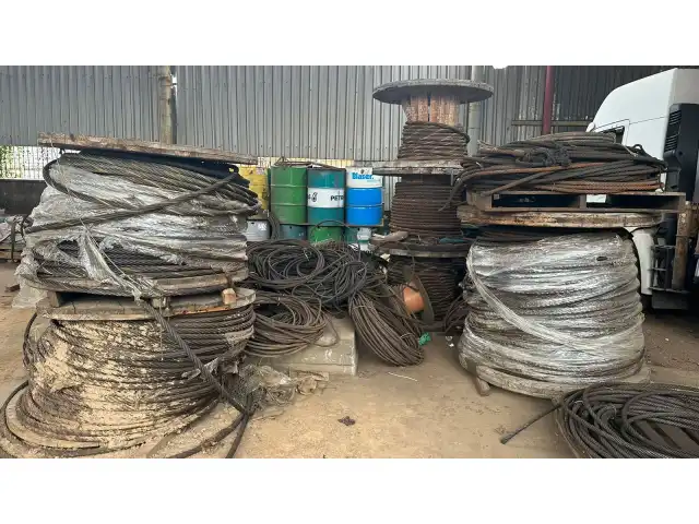 CABOS DE AÇO EM BOBINAS (10.300KG)