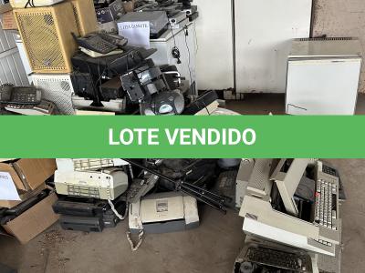 LOTE 020 - SUCATA DE INFORMÁTICA, ELETROELETRÔNICOS E OUTROS
