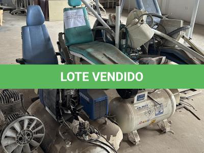 LOTE 019 - SUCATA DE BENS MÉDICO-HOSPITALARES, ODONTOLÓGICOS E OUTROS