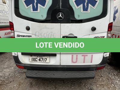 LOTE 003 - M.BENZ SPRINTER VIATURA AMBULÂNCIA