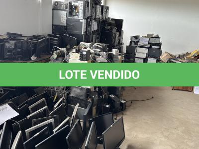 LOTE 020 - SUCATA DE INFORMÁTICA, ELETROELETRÔNICOS E OUTROS