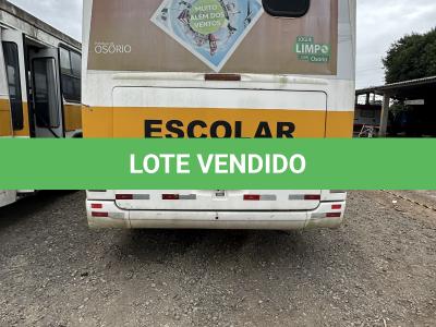 LOTE 007 - ÔNIBUS ESCOLAR M.BENZ COMIL SVELT U