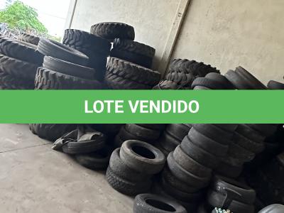 LOTE 017 - SUCATA DE PNEUS