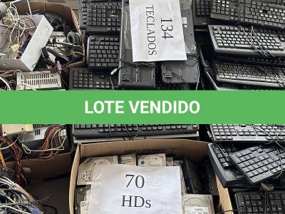 LOTE 020 - SUCATA DE INFORMÁTICA, ELETROELETRÔNICOS E OUTROS