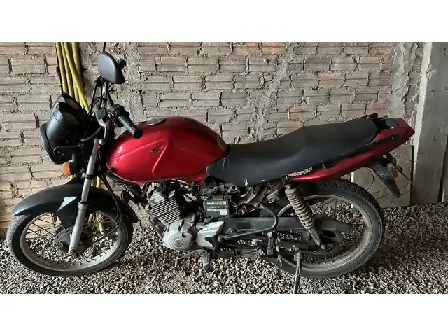 Leilão judicial em Osório de uma Motocicleta Yamaha/Factor YBR 125 K, placa ITM 4118, fabricação/modelo 2012/2012, cor vermelha, combustível Gasolina, cor vermelha, combustível gasolina
