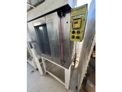 LOTE 000 - UM FORNO GÁS GLP, NÚMERO DE SÉRIE: N/C, FABRICANTE: MCS MÁQUINAS, MODELO N/C, data de Fabricação/Reforna:2005.
