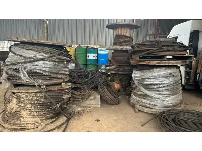 LOTE 000 - CABOS DE AÇO EM BOBINAS (10.300KG)