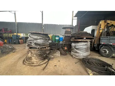 LOTE 000 - CABOS DE AÇO EM BOBINAS (10.300KG)
