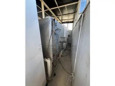 LOTE 000 - UM FORNO GÁS GLP, NÚMERO DE SÉRIE: N/C, FABRICANTE: MCS MÁQUINAS, MODELO N/C, data de Fabricação/Reforna:2005.
