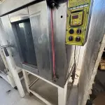 LOTE 000 - UM FORNO GÁS GLP, NÚMERO DE SÉRIE: N/C, FABRICANTE: MCS MÁQUINAS, MODELO N/C, data de Fabricação/Reforna:2005.