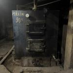 LOTE 003 - Uma caldeira a lenha para geração de água quente com Boiler horizontal acumulador da água quente